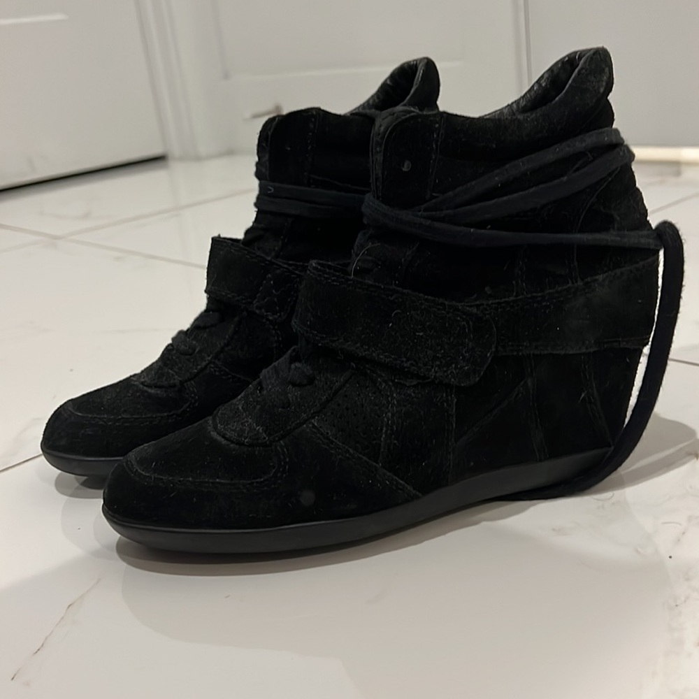 Ash platform sneakers